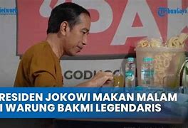 Jokowi Makan Di Warung